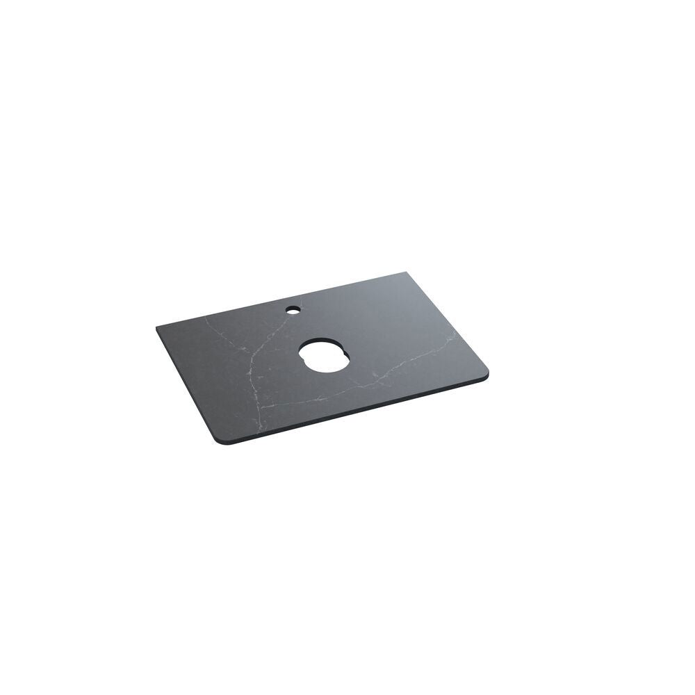 Benkeplate med avrundede hjørner, Silestone®