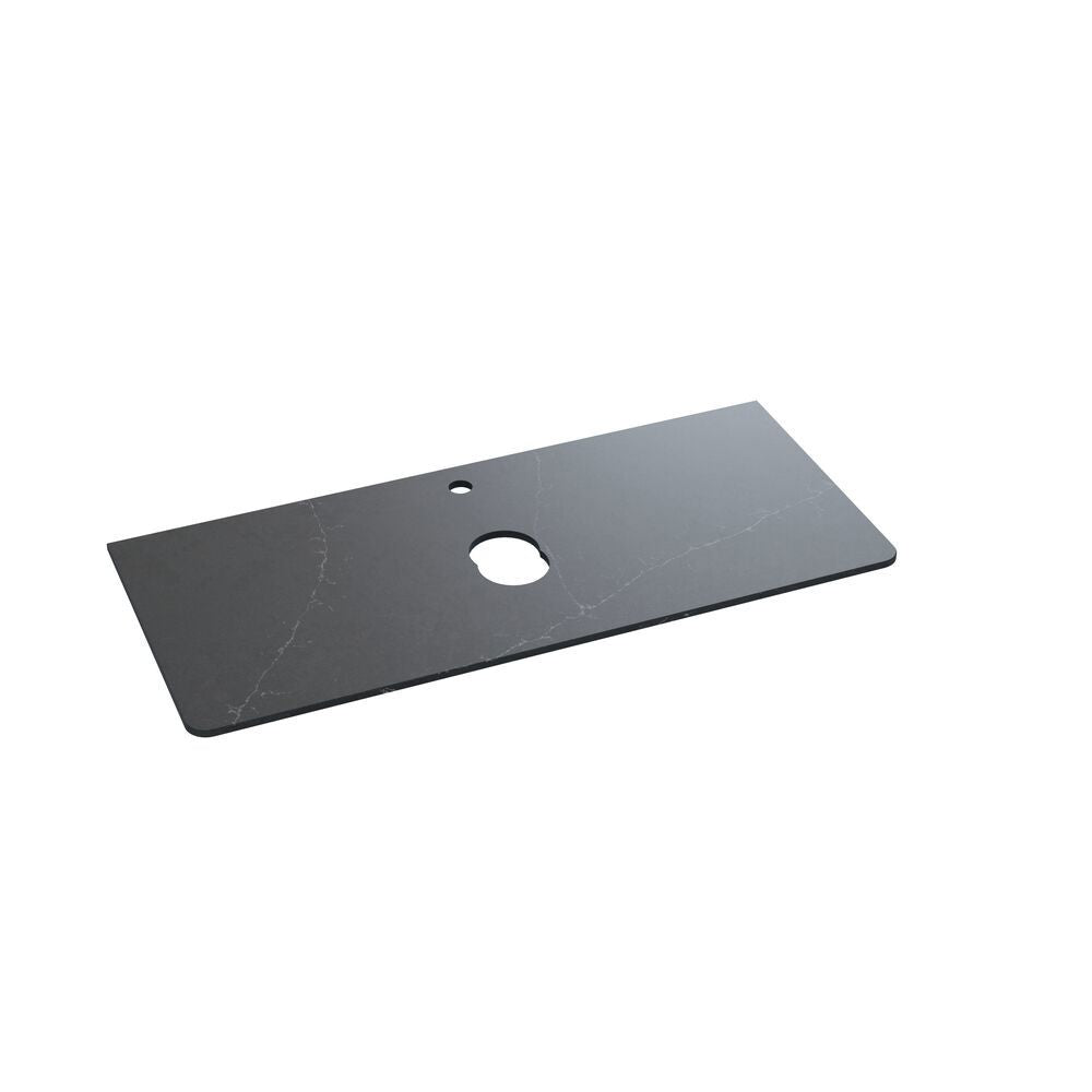 Benkeplate med avrundede hjørner, Silestone®