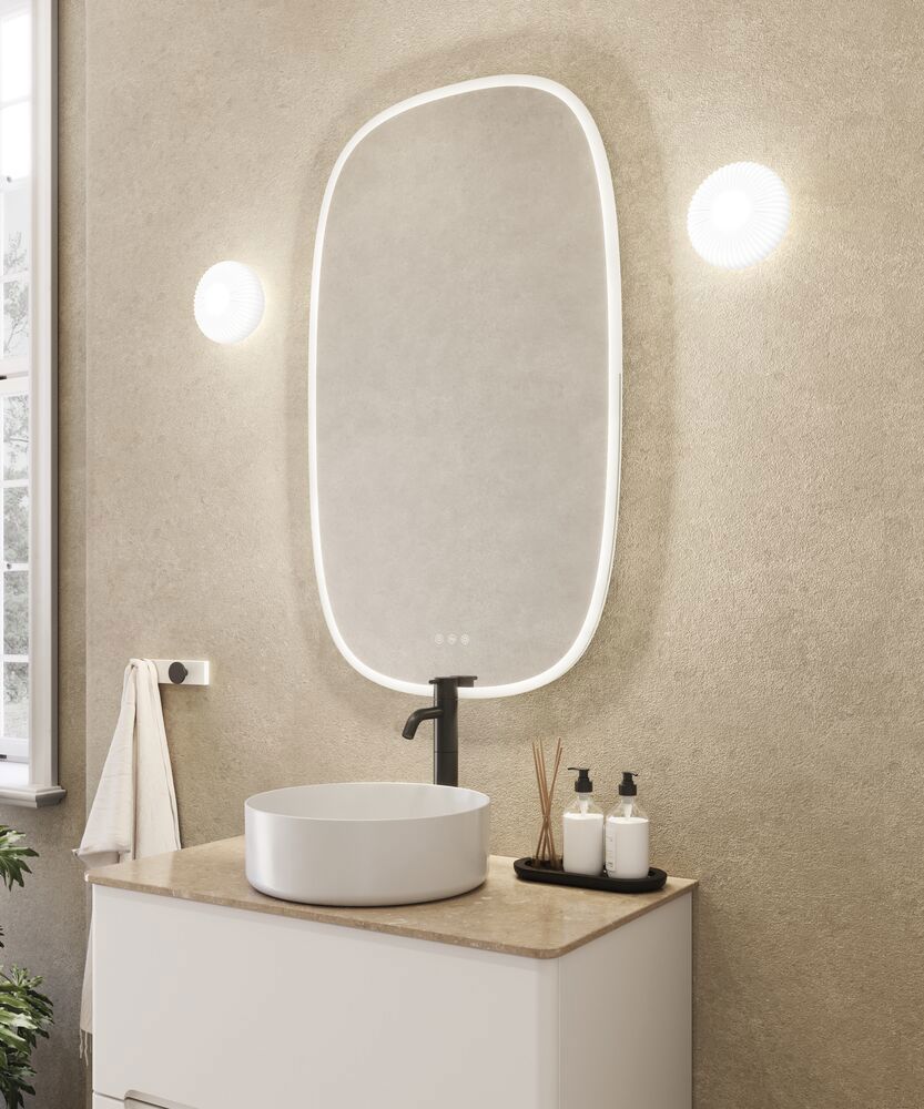 Benkeplate med avrundede hjørner, Silestone®