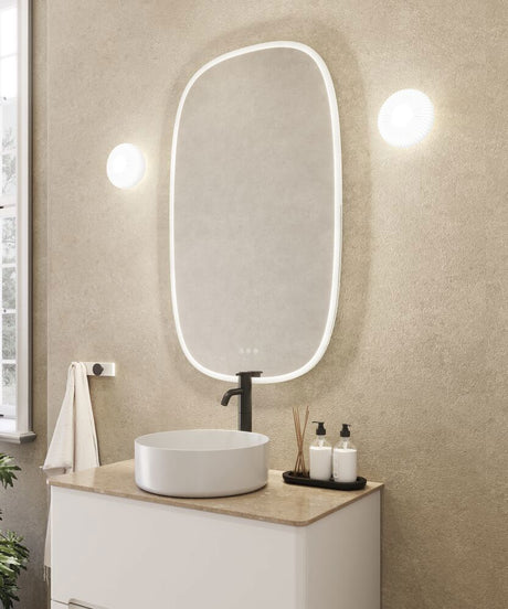Benkeplate med avrundede hjørner, Silestone®