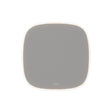 Squircle spegel med belysning och ljusstyrning