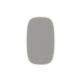 Squircle spegel med belysning och ljusstyrning
