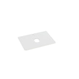Benkeplate med avrundede hjørner, Silestone®