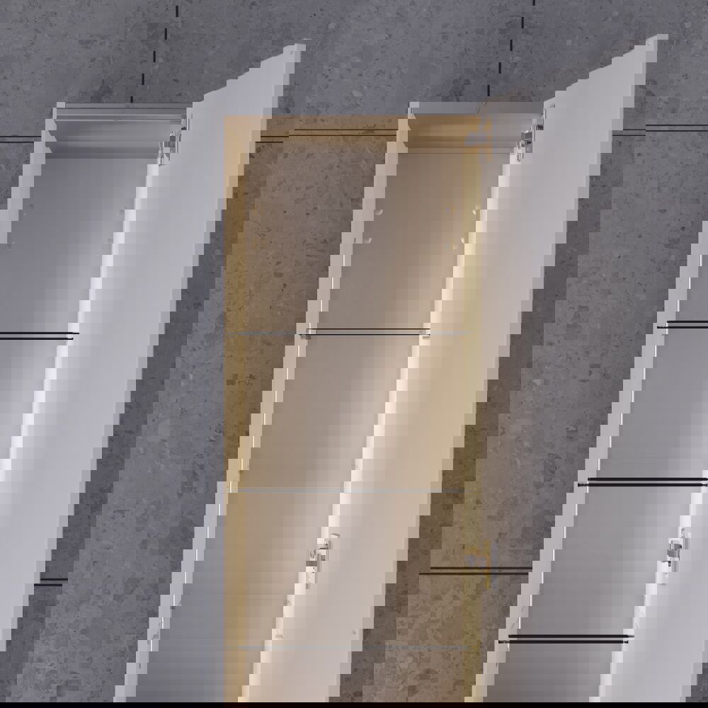 Högskåp med 1 dörr, version B, ram, högerhängt