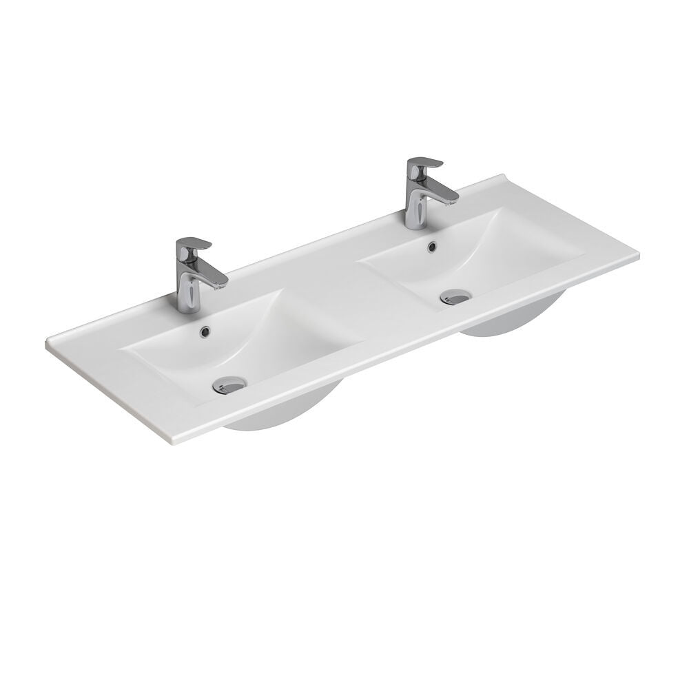 Amber dubbelt tvättställ