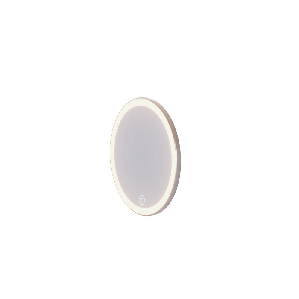 Handy sminkspegel med belysning, väggmodell