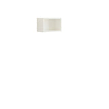 Öppen hylla till vägg och väggskåp