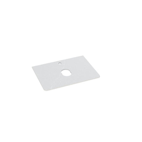 Benkeplate med avrundede hjørner, Silestone®