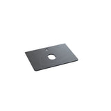 Benkeplate med avrundede hjørner, Silestone®
