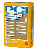 PCI Flexmörtel S1 Flott – Flexibel flytfix för hålrumsfri läggning