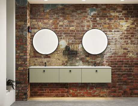 Minore dubbelt tvättställ i specialmått