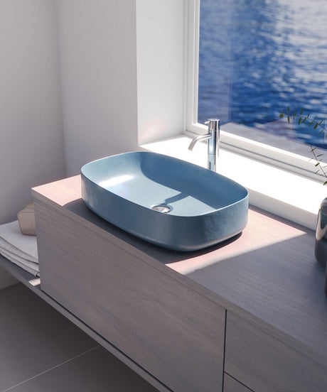 1 x utskärning till fristående tvättställ