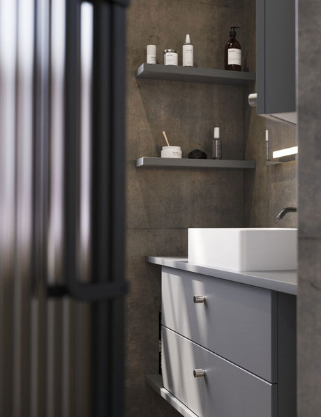 4 beslag till väggmontering av laminat bänkskivor,