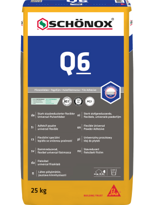 Dammreducerande flexibel fix Q6